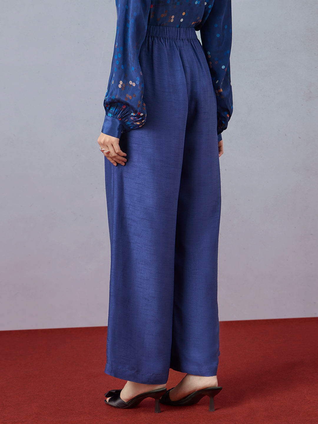 Solid Pants - Blue