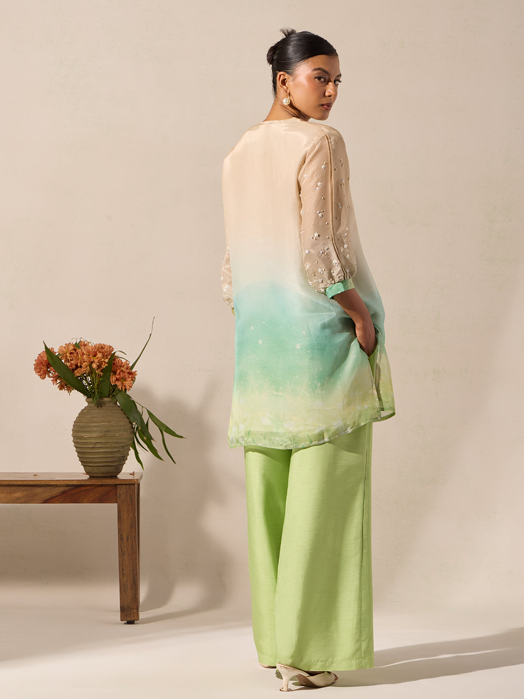 Ombre Kurta - Multicolour