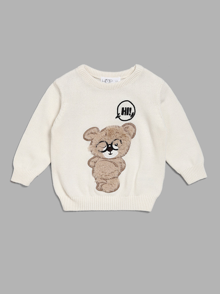 Hoodie sweatshirt Paisley Teddy Bear