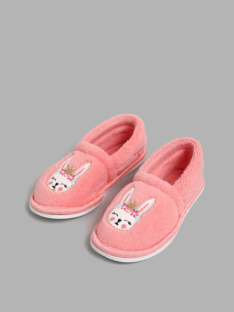 Little girl bunny discount slippers