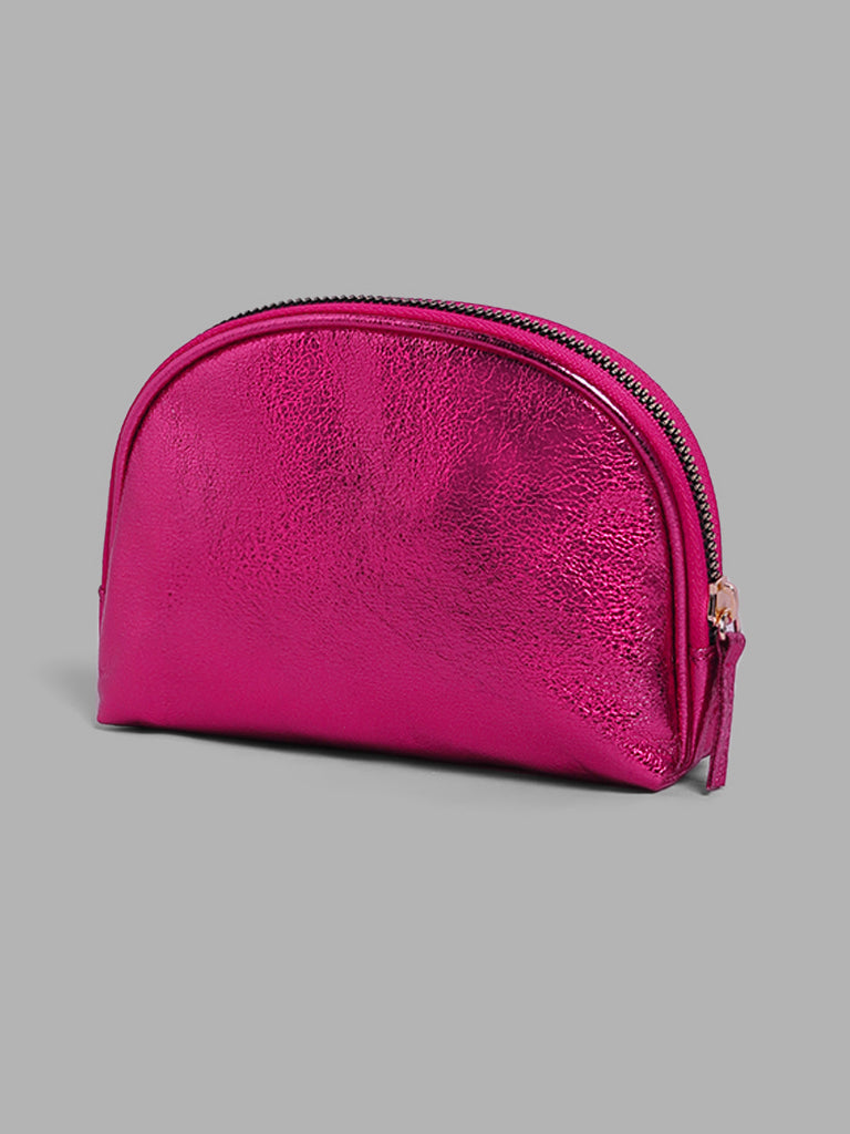 Dark discount pink purse