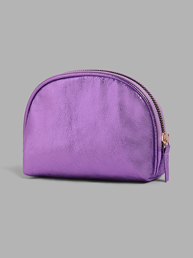 Luxe Slim Pencil Pouch - Periwinkle – Sativa