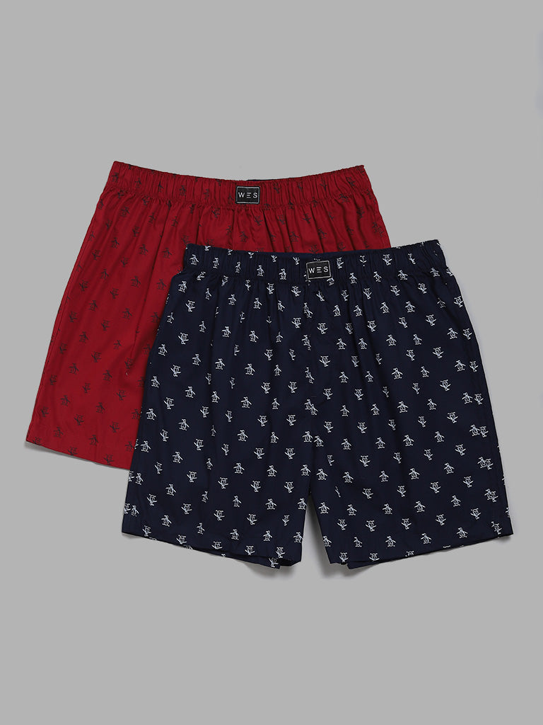 U.S Polo Assn. Cotton Printed Boxer Shorts