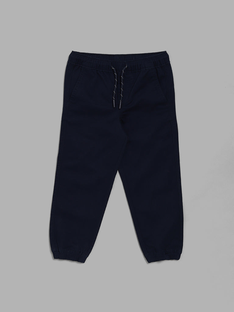 Navy joggers 2024 for kids