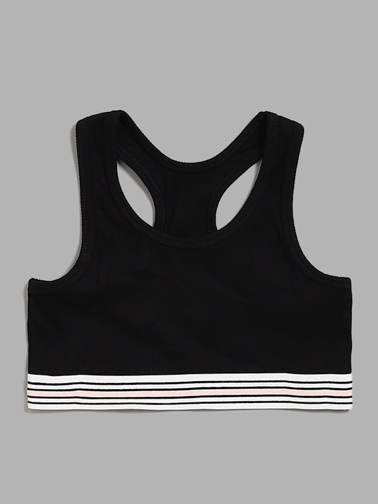 Buy Y&F Kids White Crop Tank Top from Westside