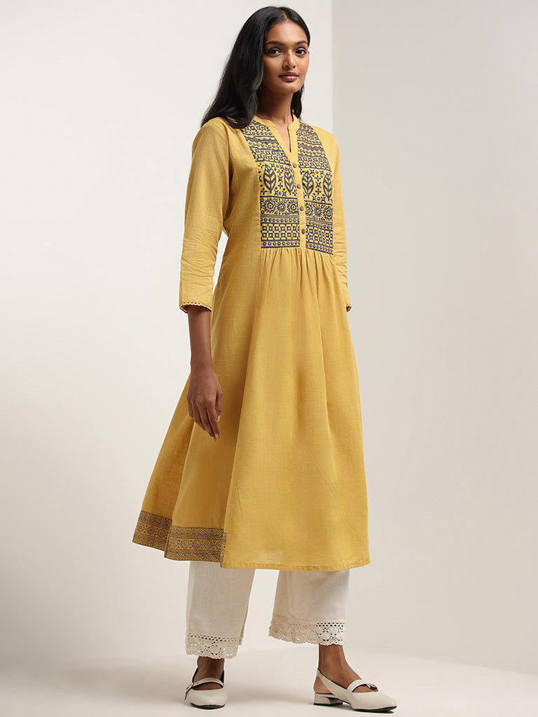 Utsa sale yellow kurta