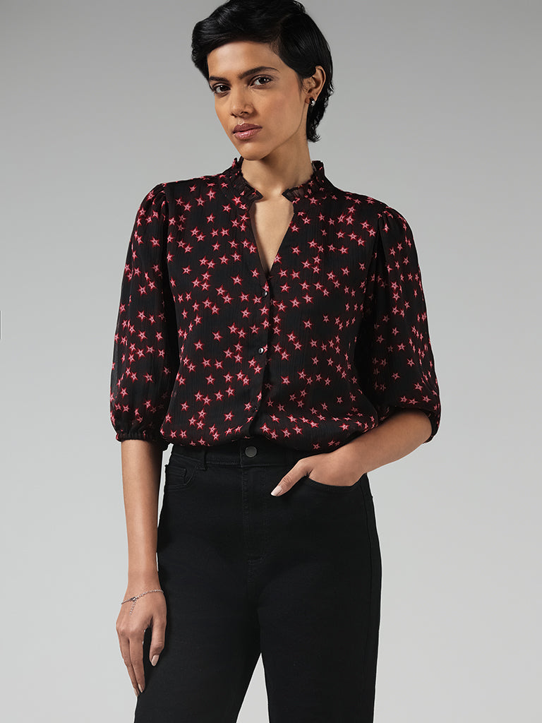 black star blouse