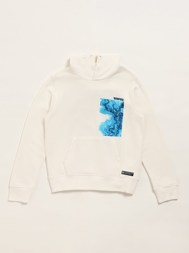 Youth off hot sale white hoodie