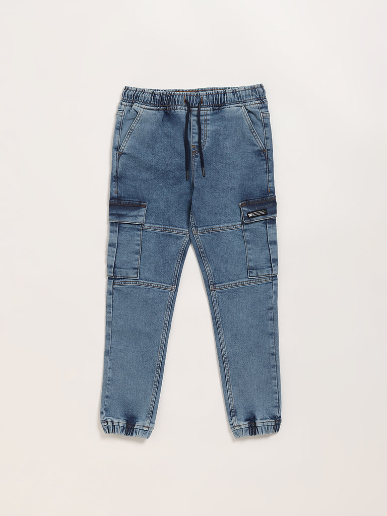 Kids Denim Joggers