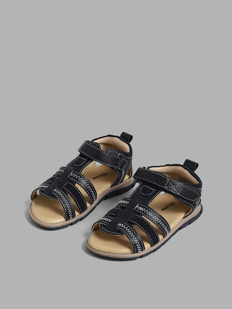 Navy store fisherman sandals