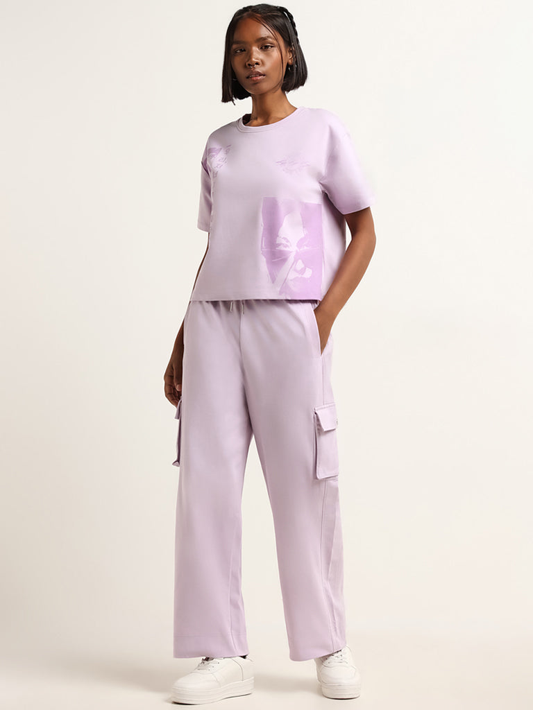 Loose fitting track pants online