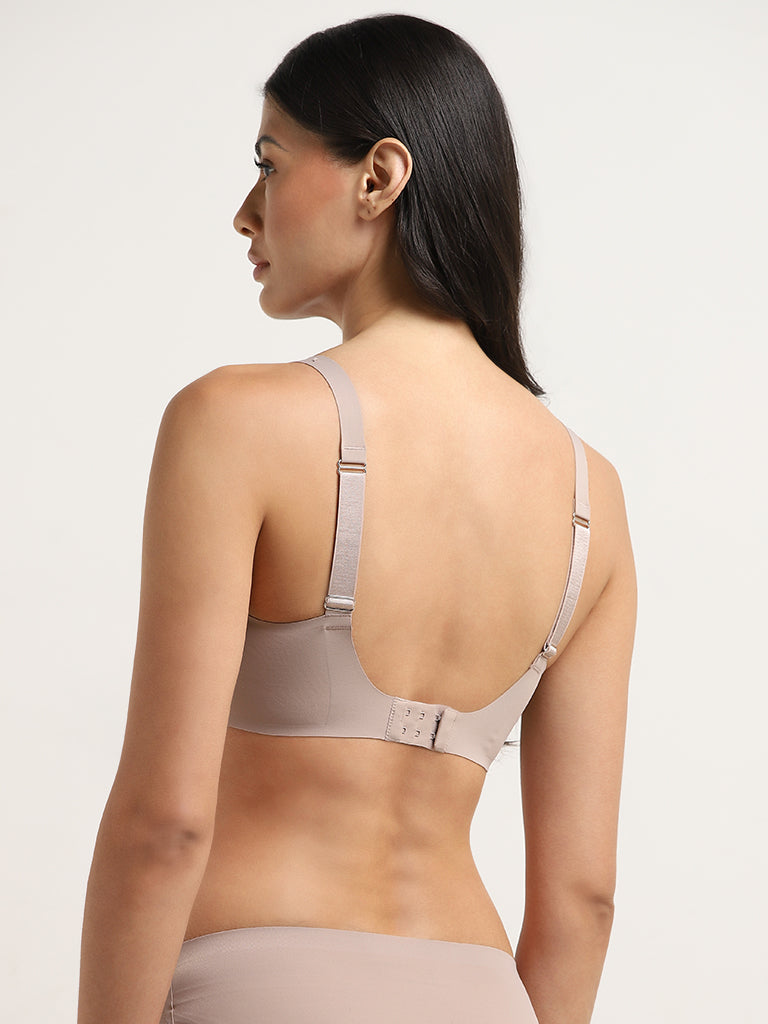 Wunderlove Light Taupe Invisible Padded Bra
