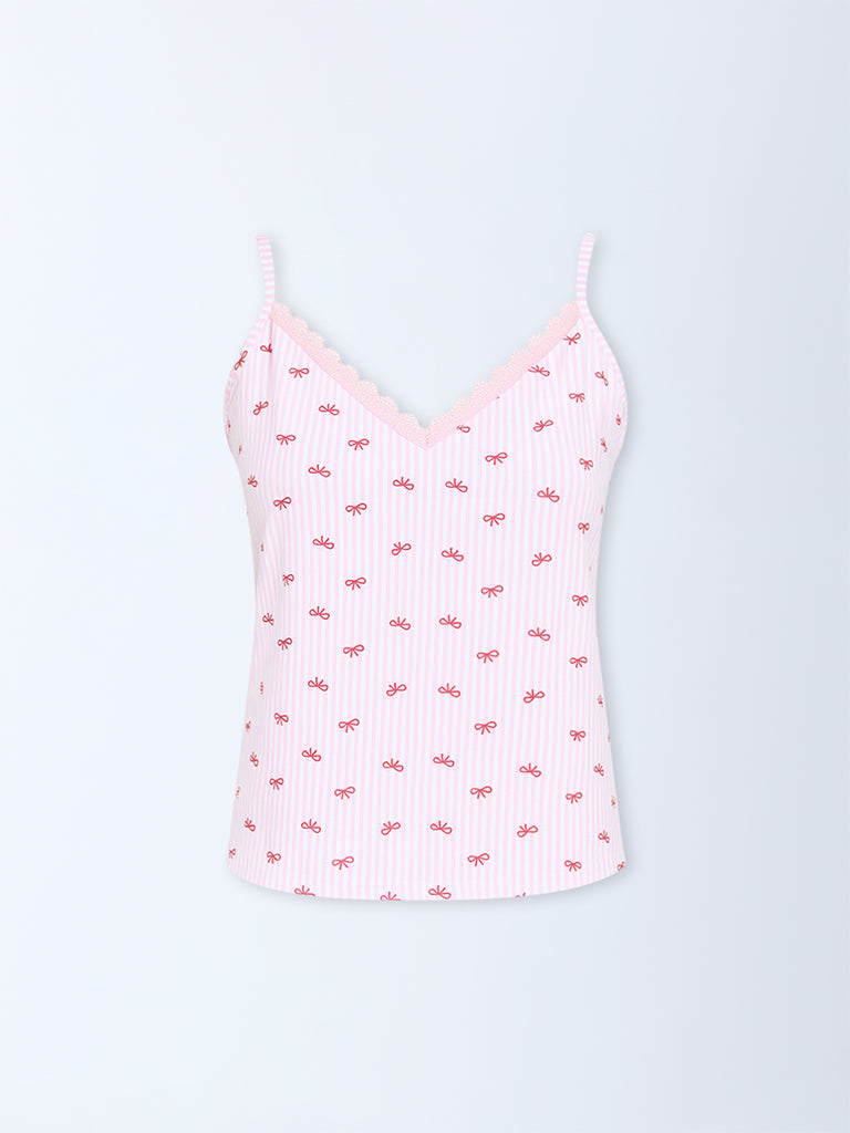Superstar 2-Pack Printed Cotton-Blend Camisoles