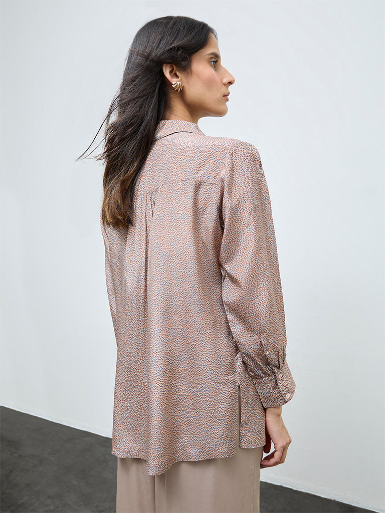 Zuba Rust Printed Tunic
