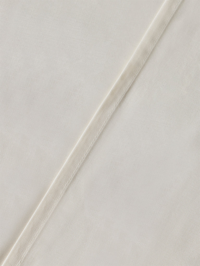 Westside Home White Solid Queen Bed Sheet Set