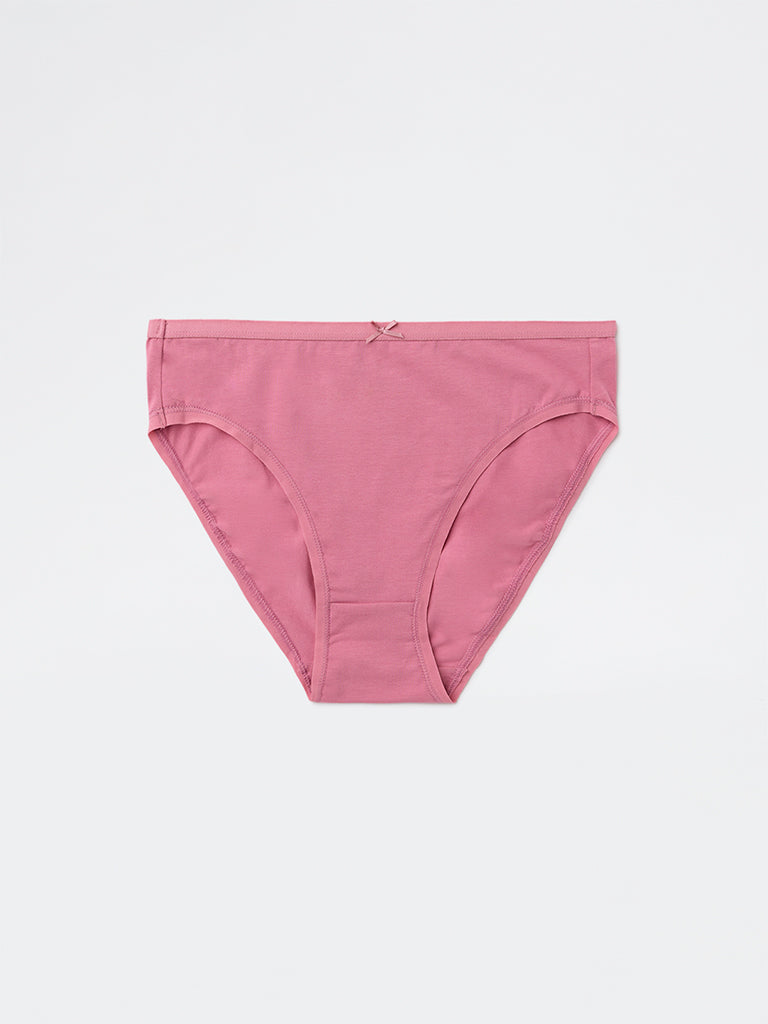 Wunderlove 3-Pack Cotton-Blend Hi-Leg Briefs