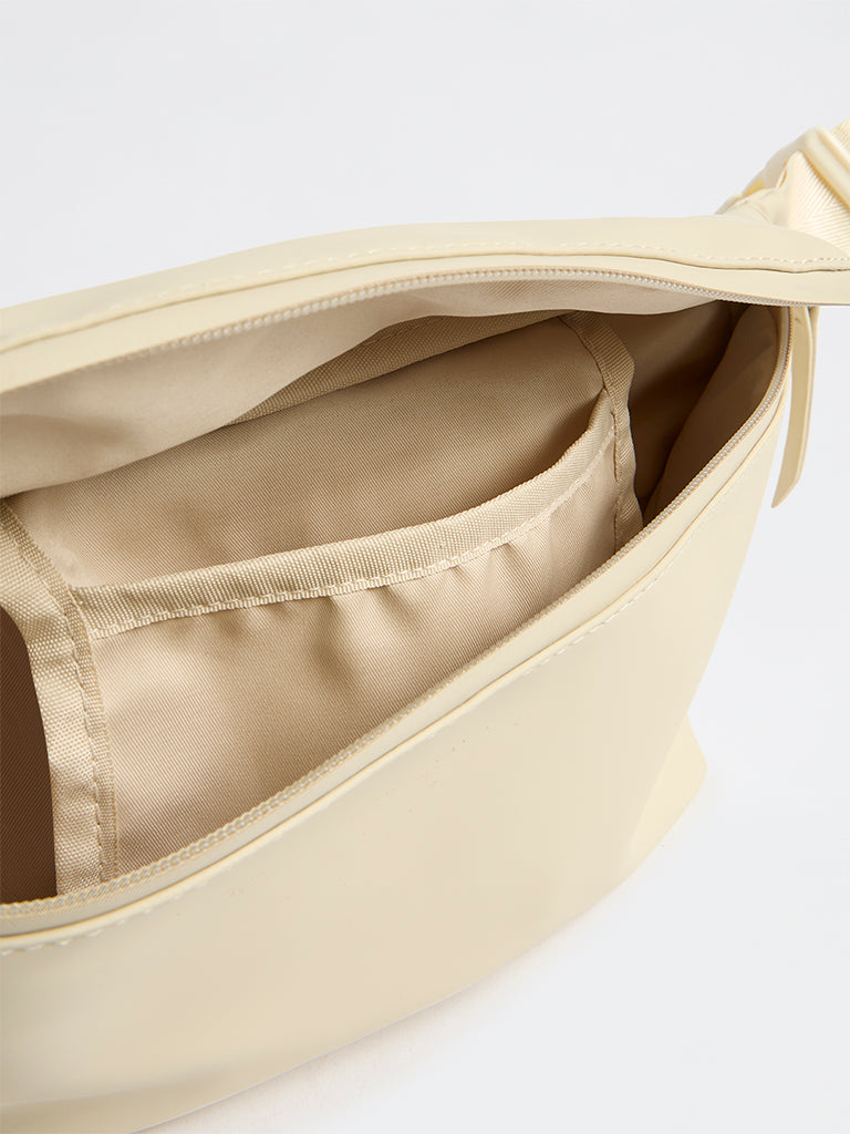 Westside Beige Adjustable Fanny Pack