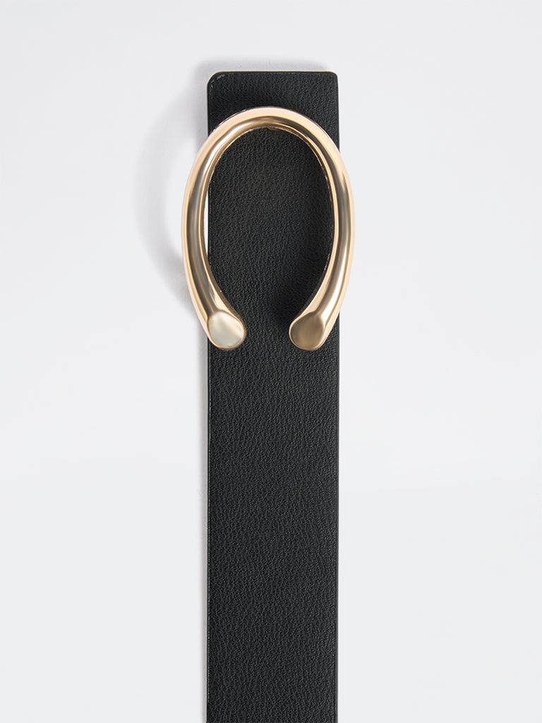 Westside Accessories Black C-Buckle Belt