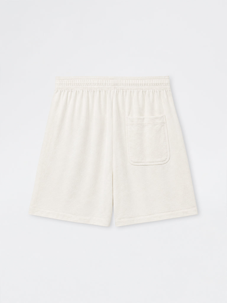 ETA Off-White Relaxed-Fit Mid-Rise Shorts