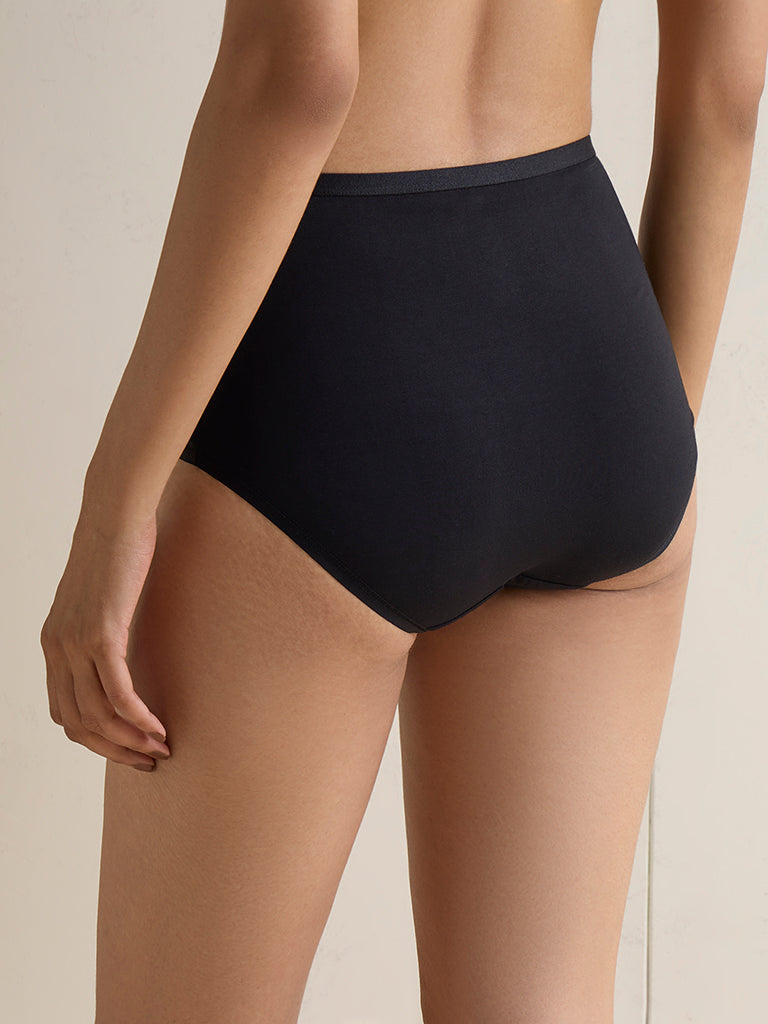 Wunderlove 3-Pack Cotton-Blend Hi-Rise Briefs