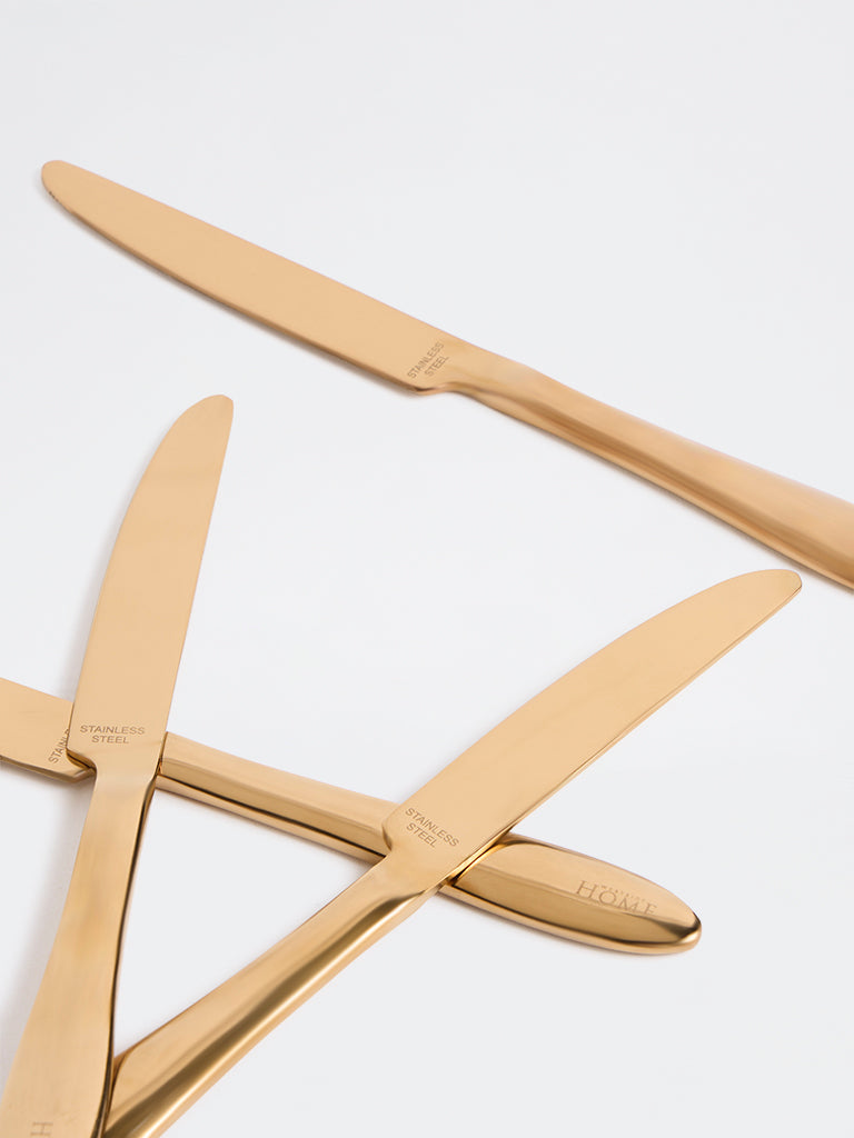 Westside Home Copper Table Knives - Set of 4