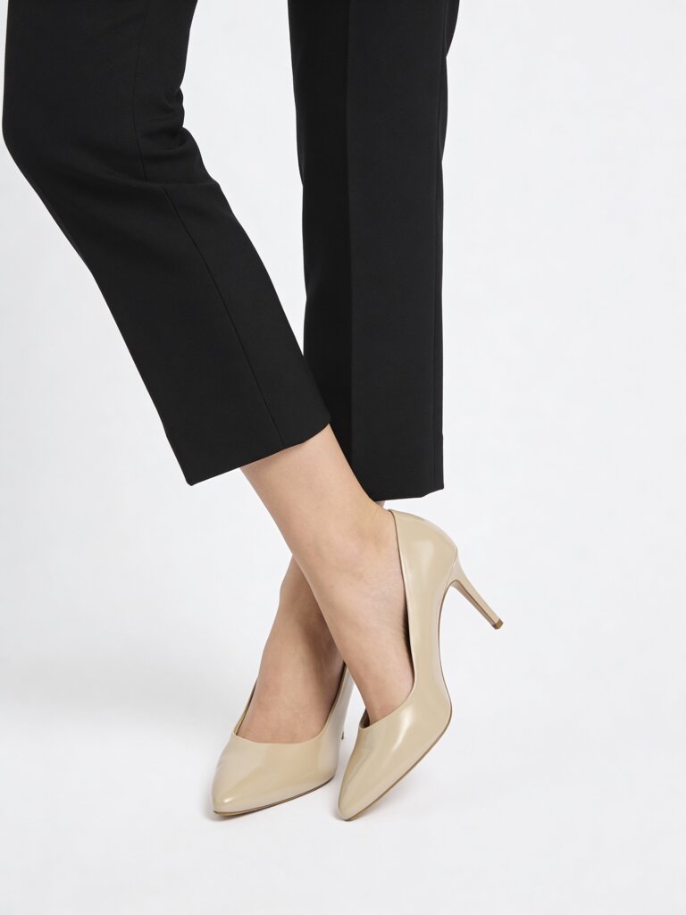 LUNA BLU Beige Stiletto Pump Shoes