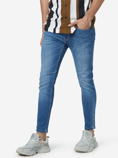 Shop Nuon Light Blue Nuo-Flex Rodeo Carrot Fit Jeans Online, 51% OFF