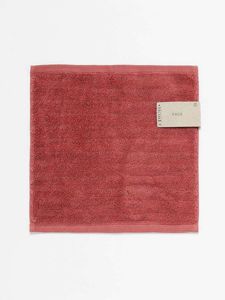 Red face online towels