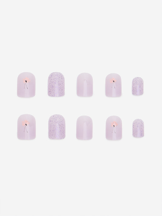 Studiowest Lavender Jelly Presson Nail Set