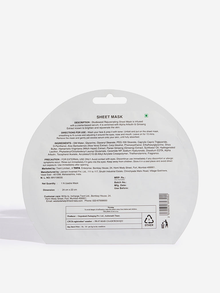 Studiowest Busy Me Rejuvenating Sheet Mask - 1N
