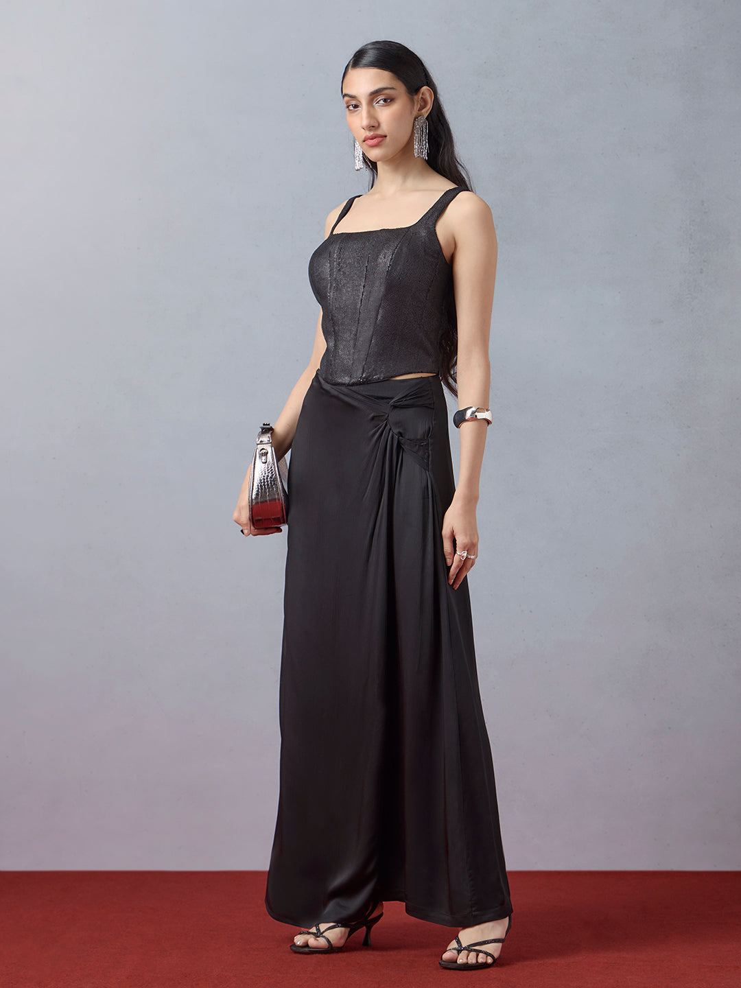 Solid Skirt - Black