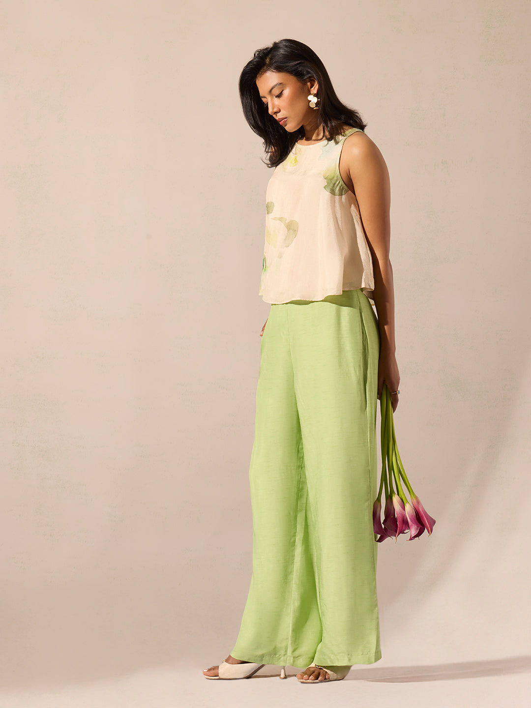 Solid Pants - Green