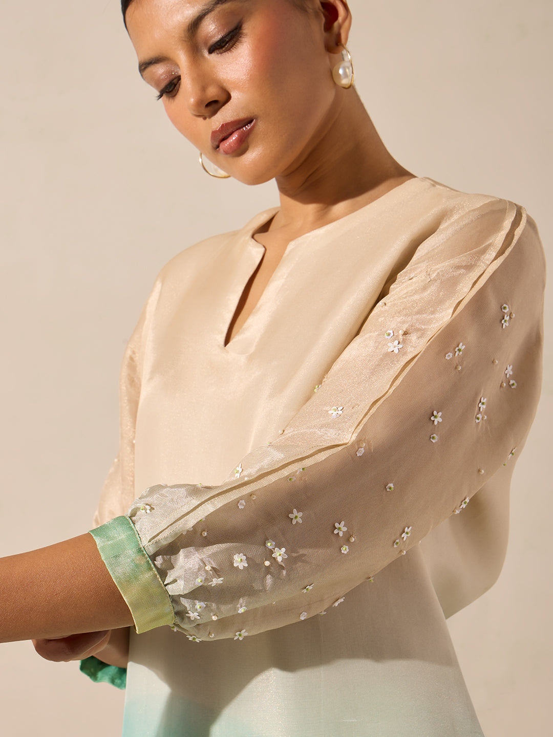 Ombre Kurta - Multicolour