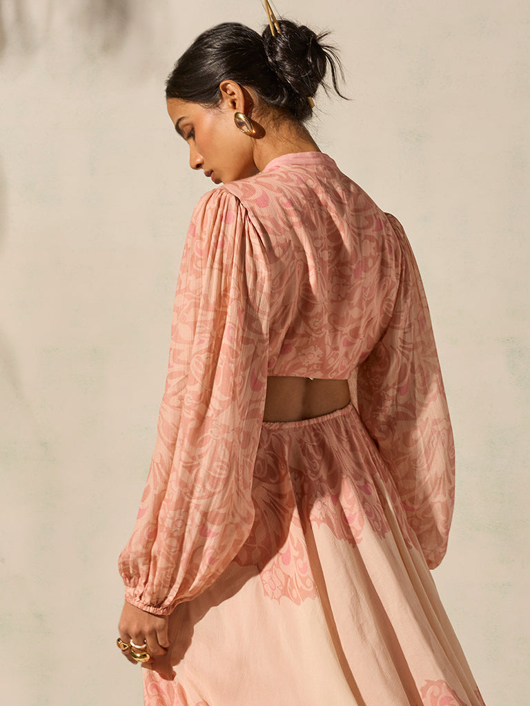 Floral Dress - Pink