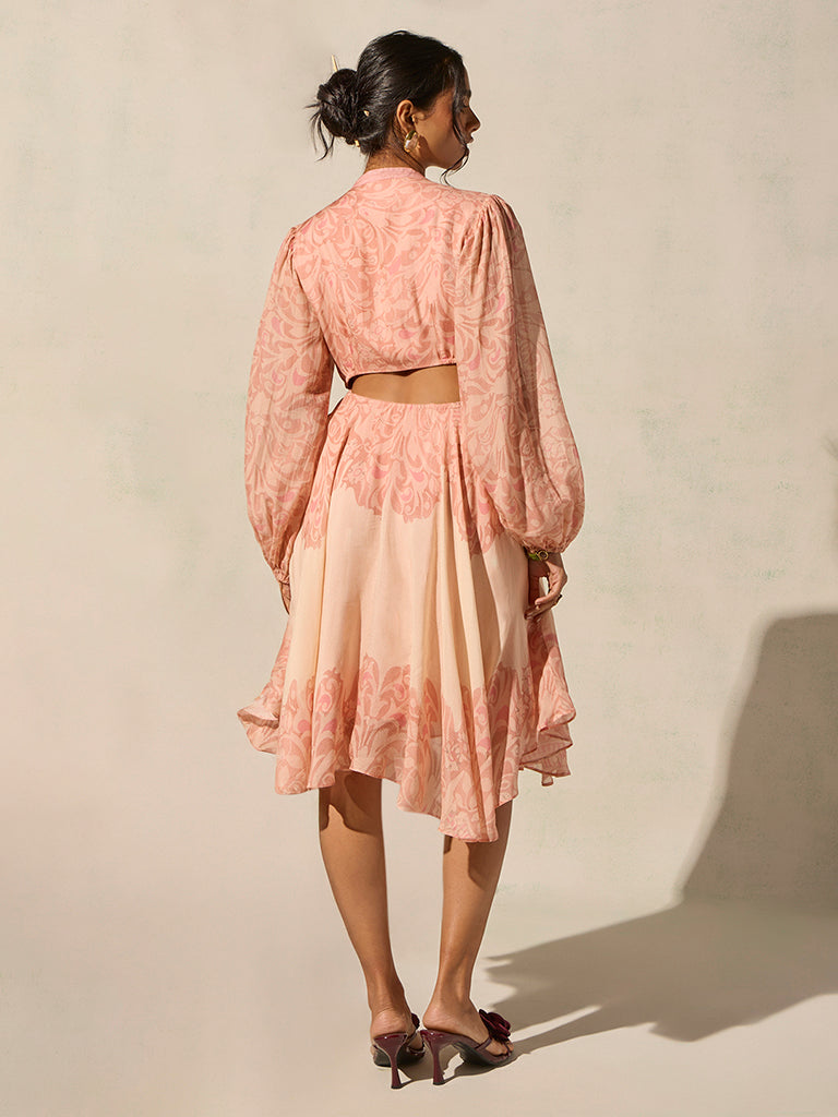 Floral Dress - Pink
