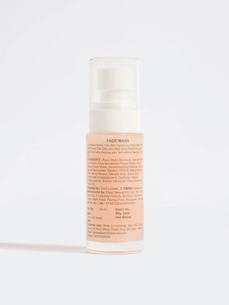 Studiowest Gentle Folk Skin Sanctuary Clay Face Wash - 50 ml