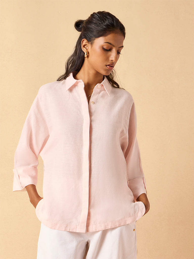 High-Low Shirt – Pink