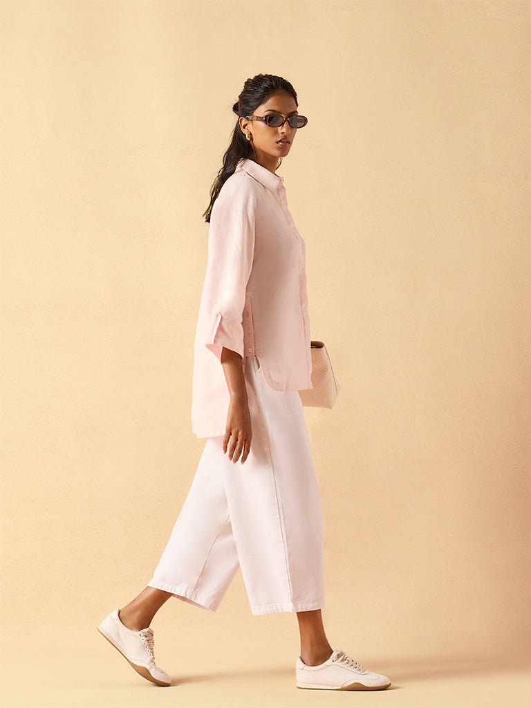High-Low Shirt – Pink