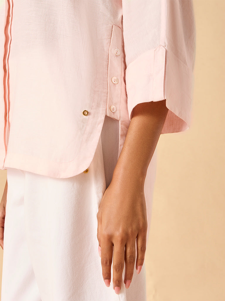 High-Low Shirt – Pink