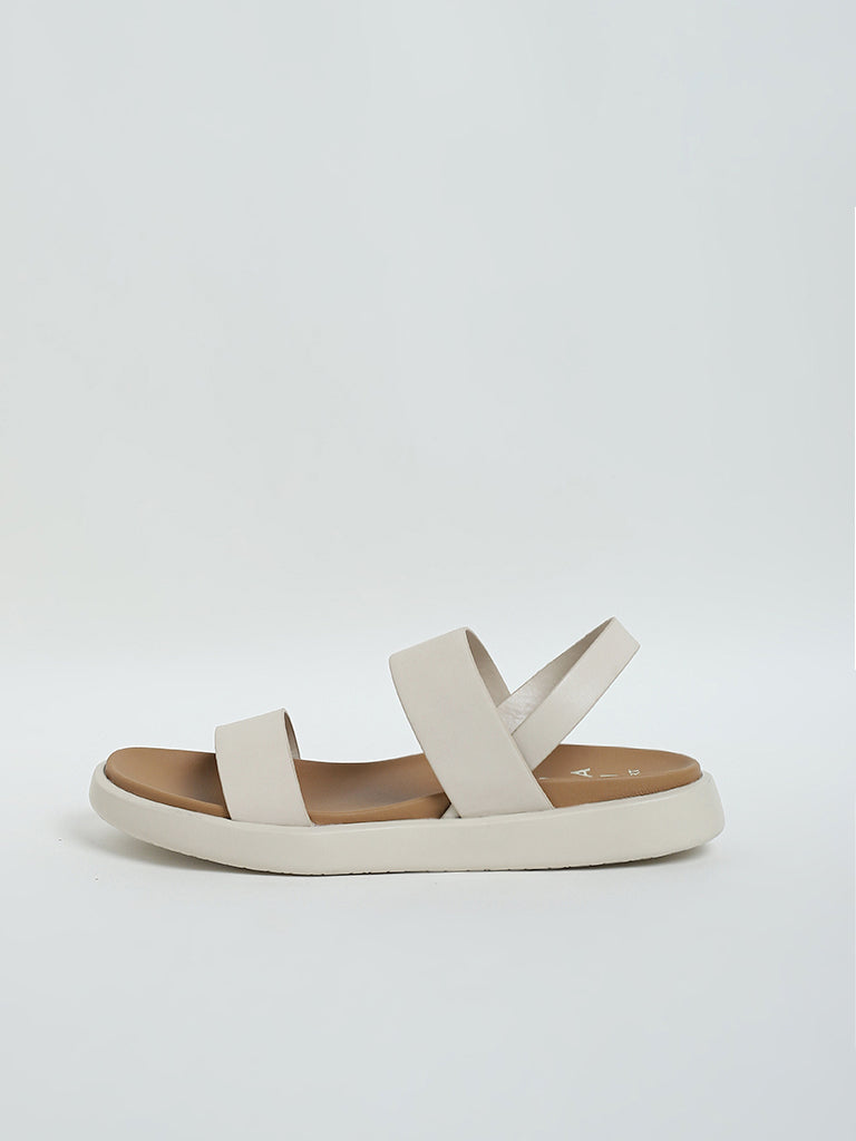 Buy LUNA BLU Ivory Strappy Sandals from Westside