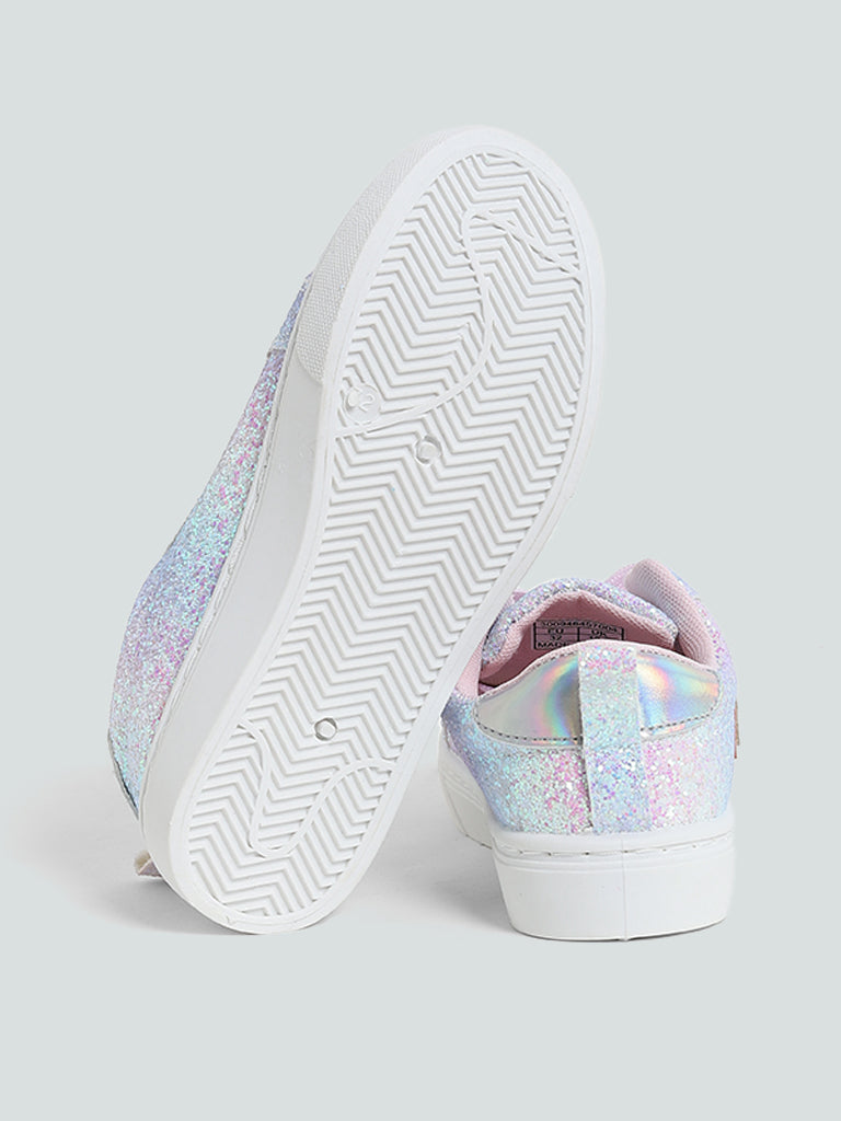 Iridescent on sale glitter sneakers