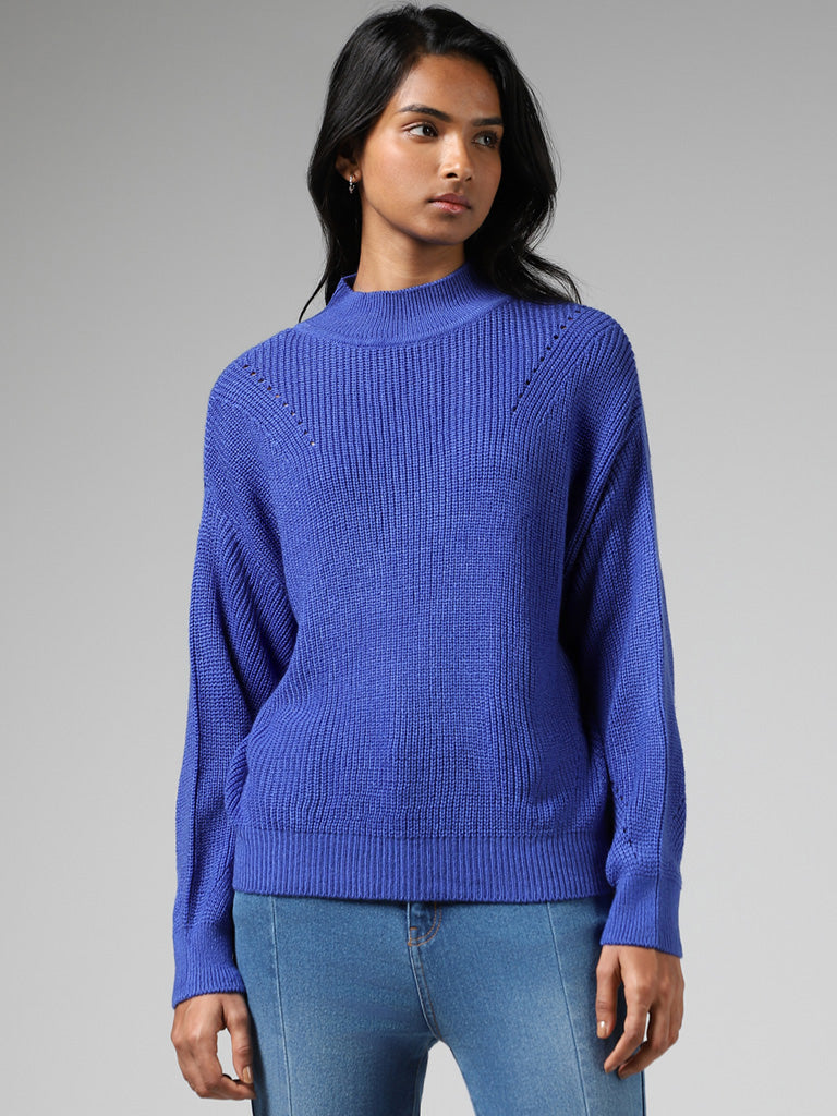 Royal hot sale blue turtleneck