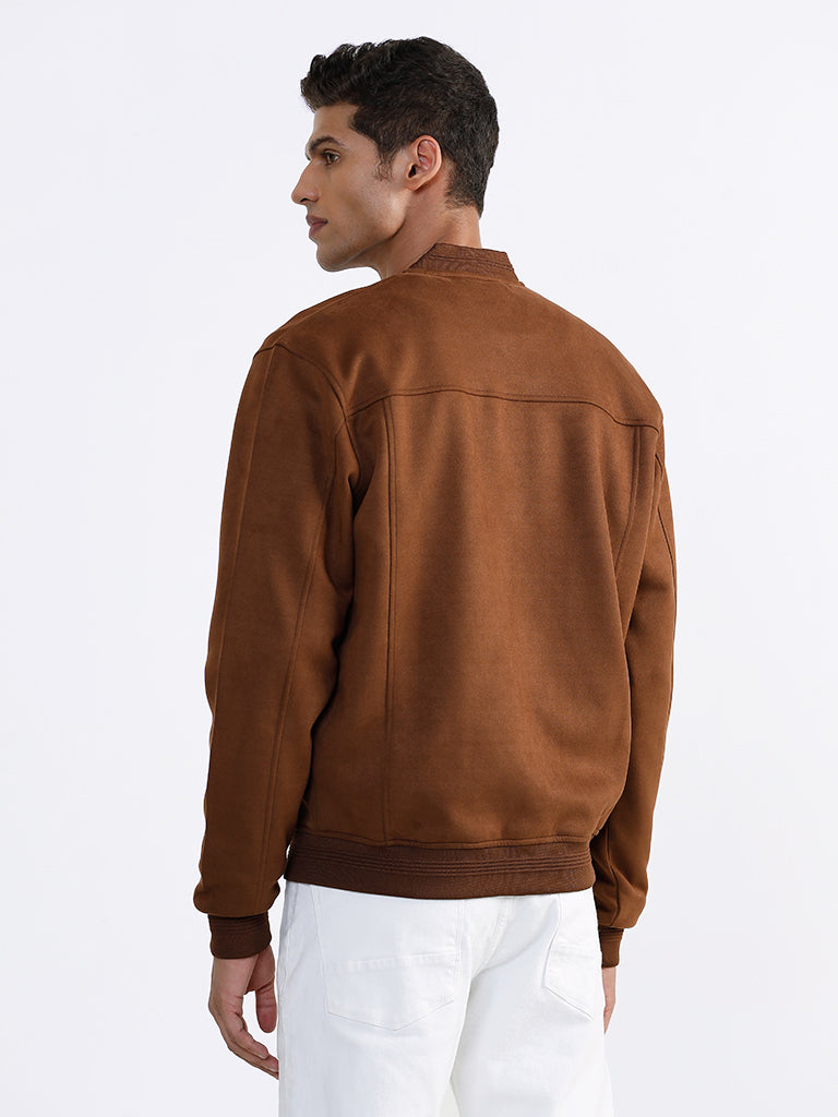 COACH®: Suede Leather Jacket