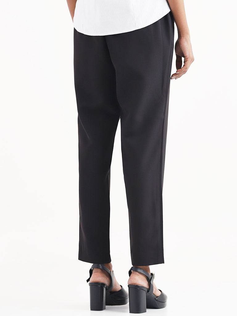 Totême - Black Tailored Suit Trousers – Frances May