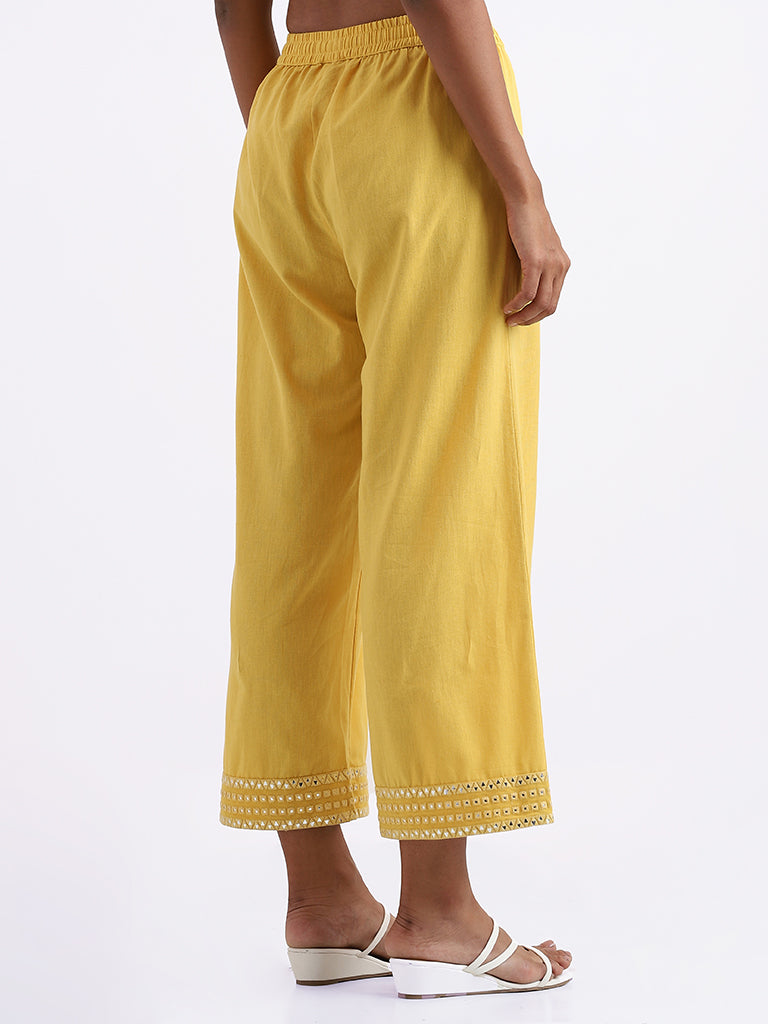 Buy Mustard Pants for Women by SRISHTI Online  Ajiocom