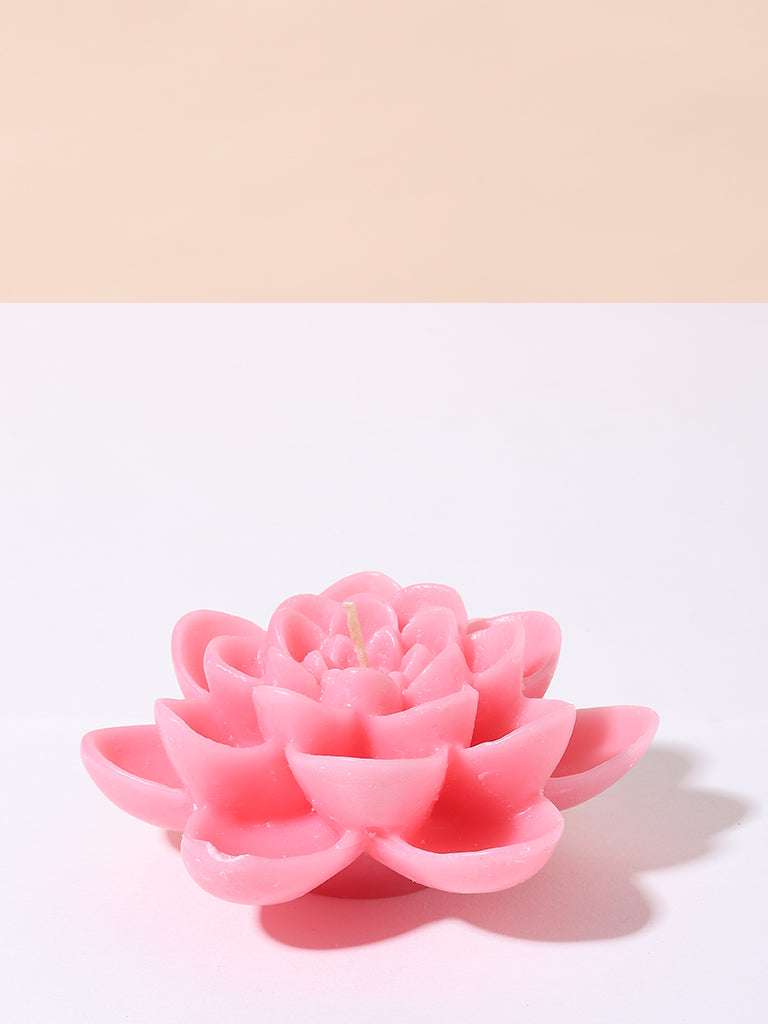 Westside Home Pink Lotus Candle