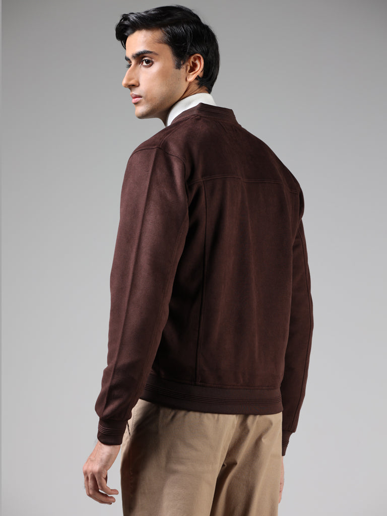 F9 The Fast Saga Tej Parker Brown Suede Leather Jacket