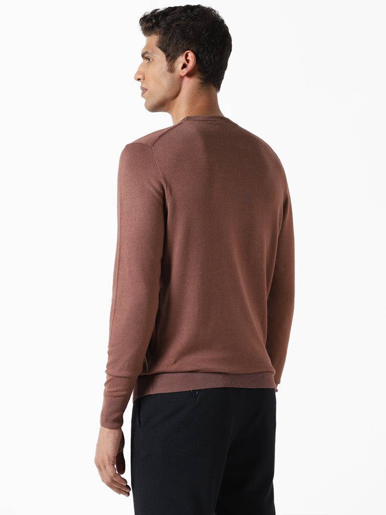 Ribbed muscle fit on sale sweater