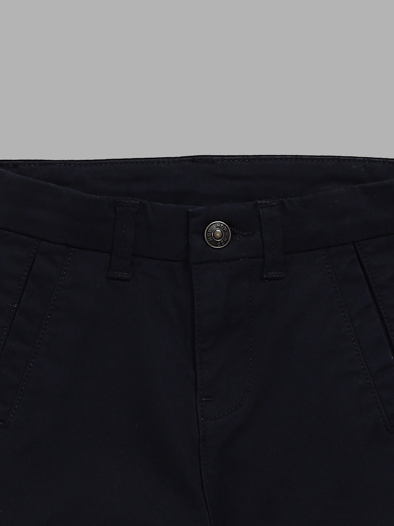 Buy Palm Tree Kids Black Cotton Regular Fit Trousers for Boys Clothing  Online @ Tata CLiQ