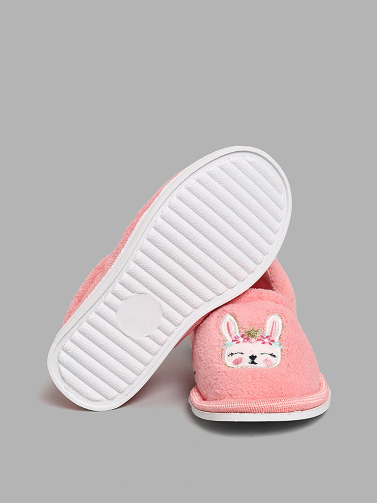 Little girl bunny discount slippers